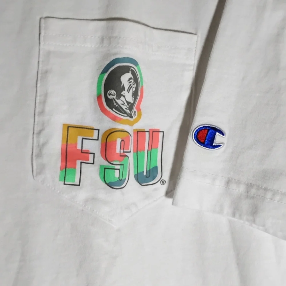 FSU Seminoles Champion Cotton T-shirt Men's XL - Picture 3 of 6